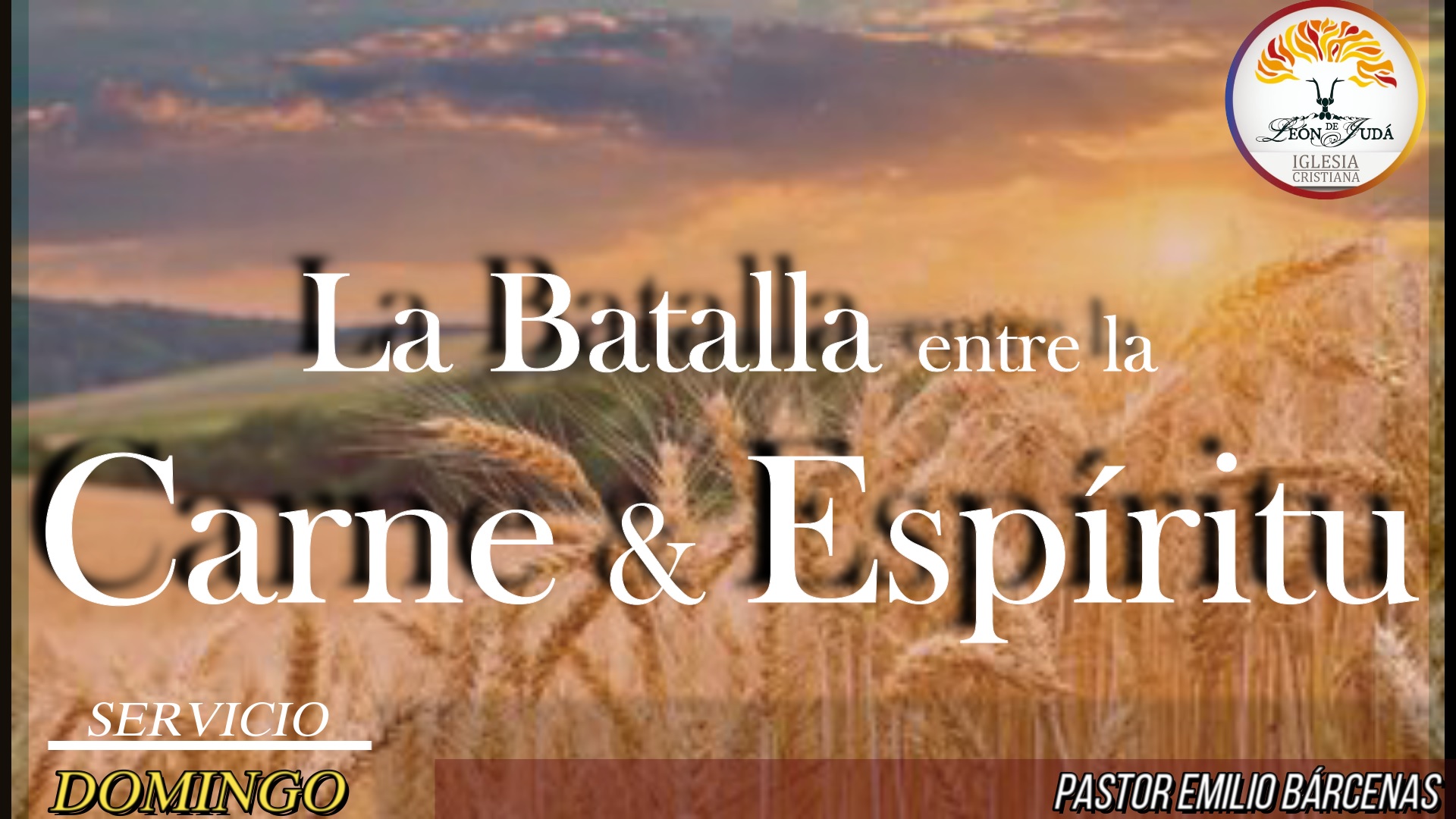 LA BATALLA ENTRE LA CARNE Y EL ESPÍRITU image