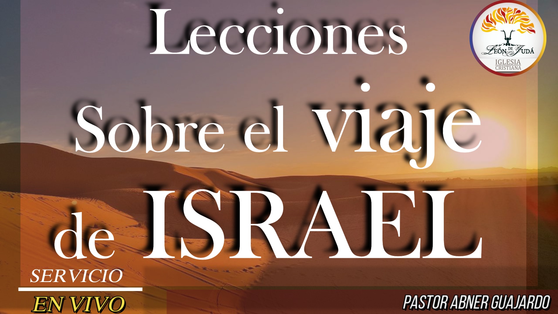 LECCIONES SOBRE EL VIAJE DE ISRAEL image