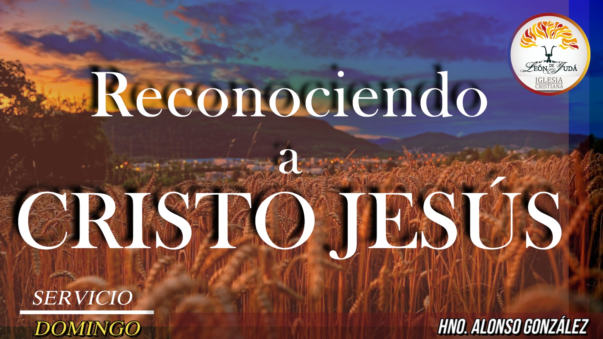 RECONOCIENDO A CRISTO JESÚS image
